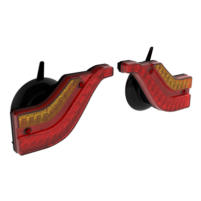 Dc 12Volt Wireless Trailer Magnetic Towing Lights Kits Led Tail Light