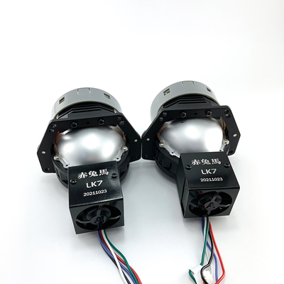 Bi LED Reflector Lens Headlight Lamp Universal 3 Inch Retrofit Low High Beam