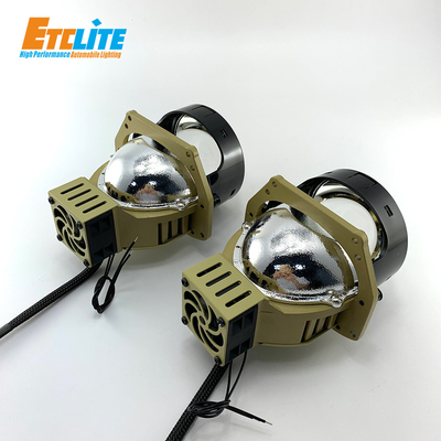Bi Led Projector Lens Kit , HID H11 H4 H7 Retrofit Projector 12 Volt