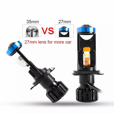 عمده فروشی H4 Mini Bi Lens Lens Projector Auto Car Led Headlight Bulbs 40W